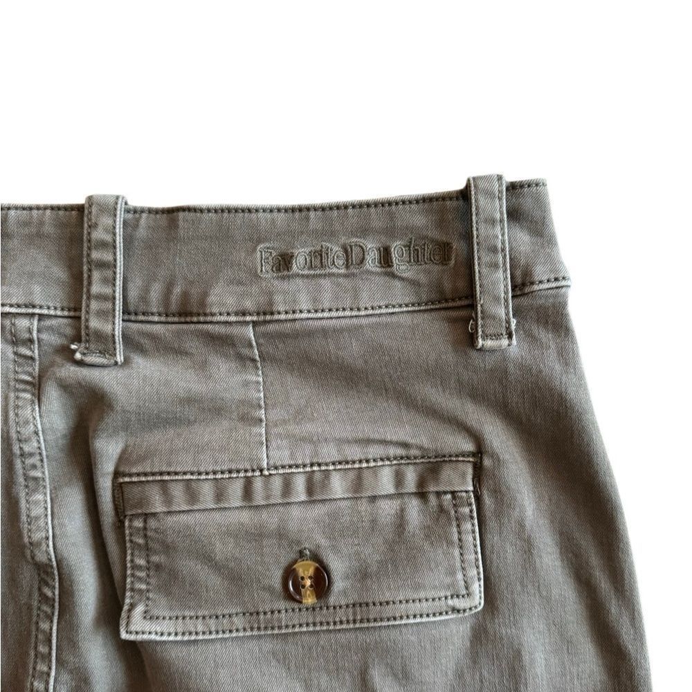NWT Favorite Daughter Women's The Sadie Utility Skirt in Kalamata Green Size 25 - Picture 9 of 9